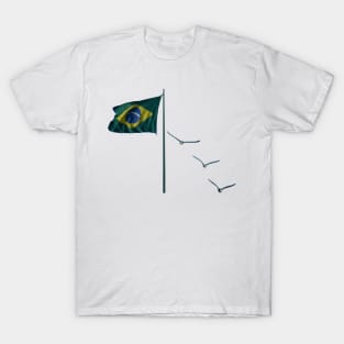 Winds of Brazil - white T-Shirt